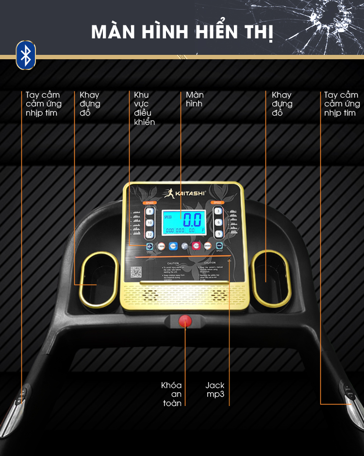 máy chạy bộ Kaitashi K-3000