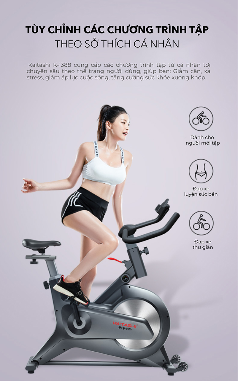 Tùy chỉnh các bài tập theo sở thích cá nhân