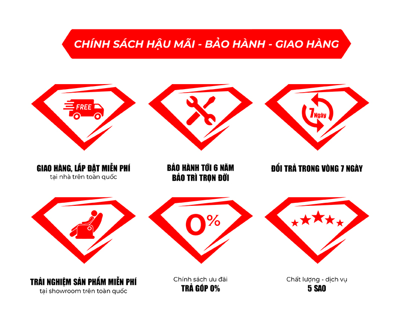 Chính sách bán hàng uy tín 5 sao khi mua máy chạy bộ tại Kaitashi