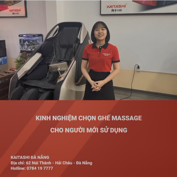 Hãy cùng Kaitashi tìm hiểu cách chọn ghế massage phù hợp cho người mới nhé!